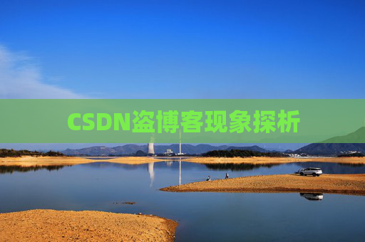 CSDN盗博客现象探析 CSDN盗博客现象探析